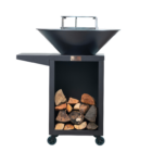 Brasero Fire- Brasero-Plancha-Barbecue-Made in France-SAS PORTE- Lyon