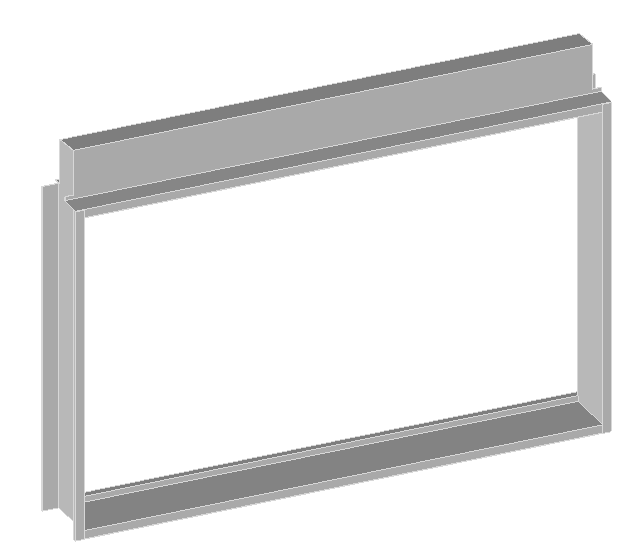 Precadres certifiés bois bardage caisson VUE ISO