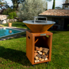 brasero corten L